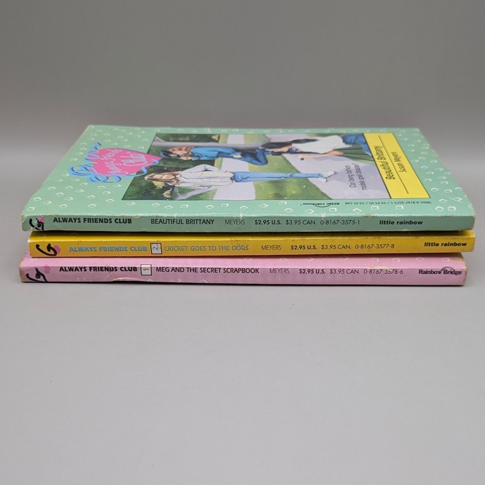 Always Friends Club Susan Meyers Set of Three Books Young Adults 1990s - Picture 2 of 9